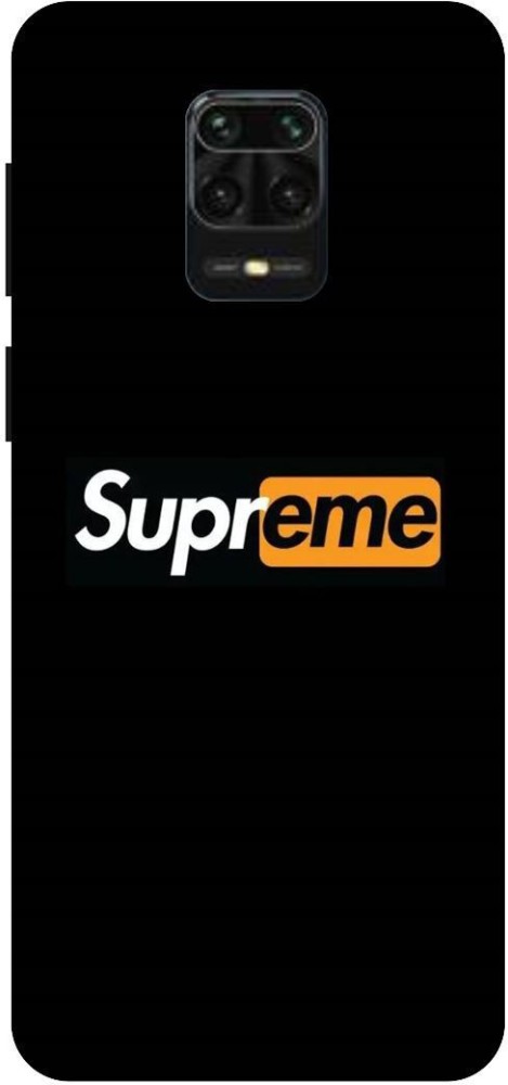 WallCraft Back Cover for REDMI Note 10 Pro Max SUPREME, LOGO, BLACK, SPORT7  - WallCraft 