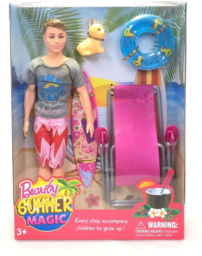 Barbie Plastic Dolphin Magic Ken Doll,Multicolor : : Toys & Games