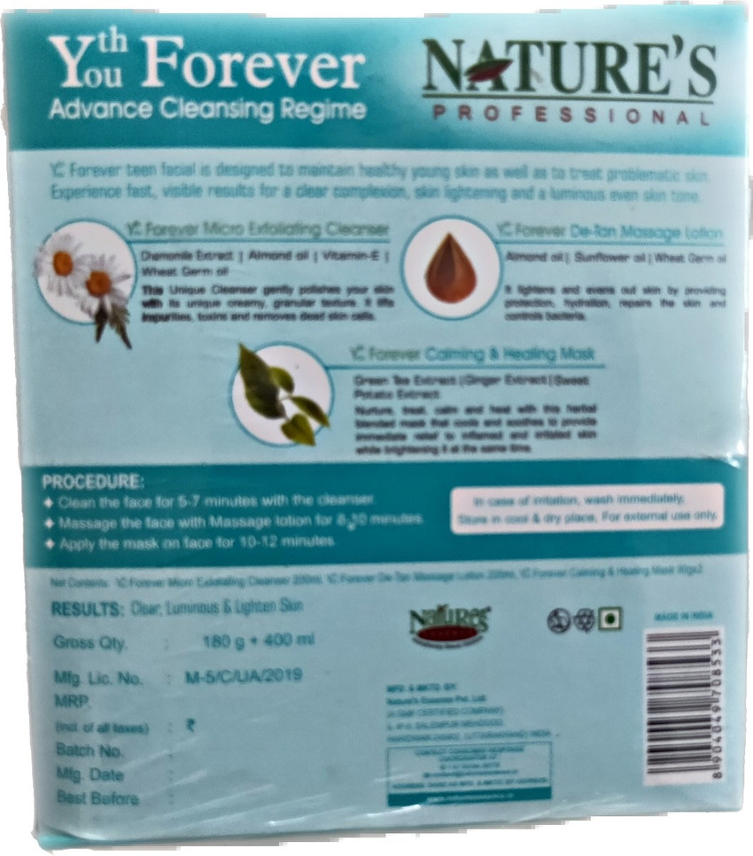 Nature s Essence Natures Essence Youth Forever advanced Cleansing