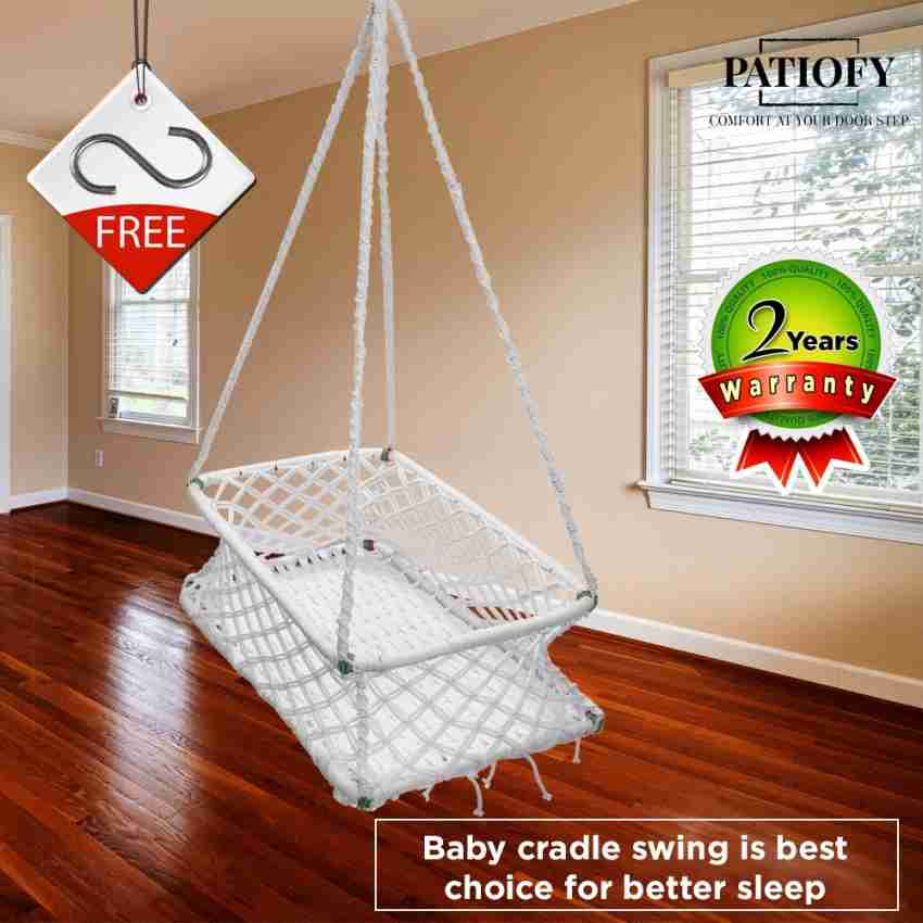 Patiofy New Born Baby Hanging Cradle Swing Cotton Small Swing