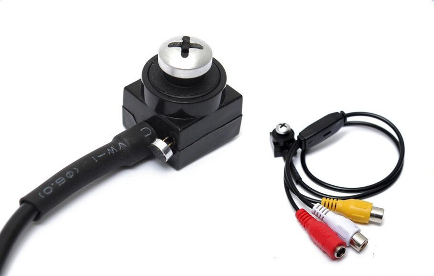 Screw head pinhole camera hot sale