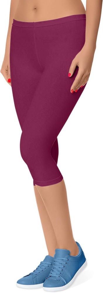 Cotton Ankle Leggings - Guava - Sale - Fabrika16