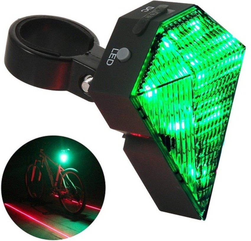 green laser bike light