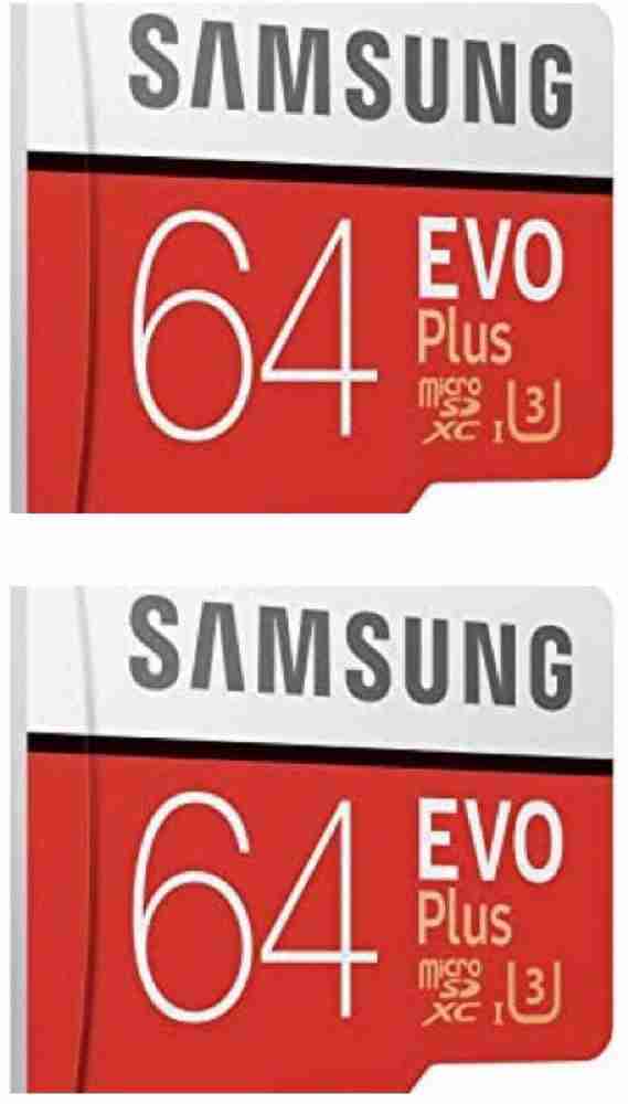 SAMSUNG EVO plus 64 GB MicroSD Card Class 10 95 MB s Memory Card SAMSUNG Flipkart
