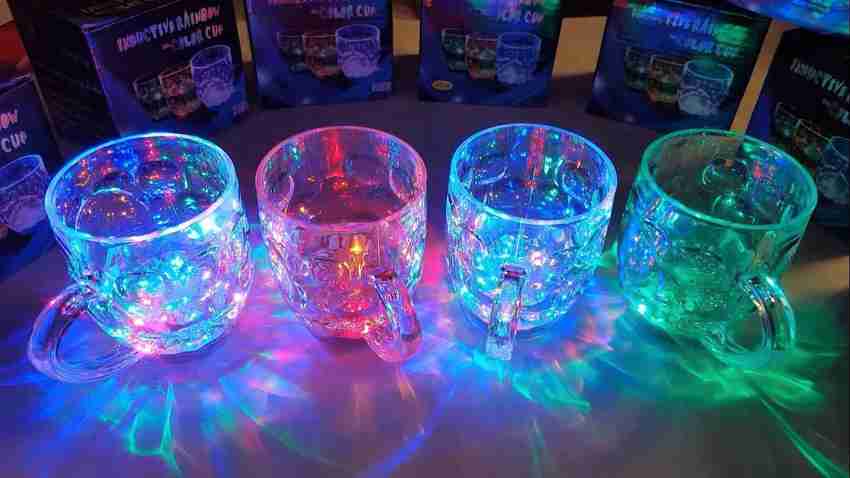 Flashing led plastic deals cups