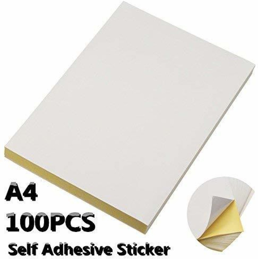 White Blank Sticker Paper, Sticker Paper