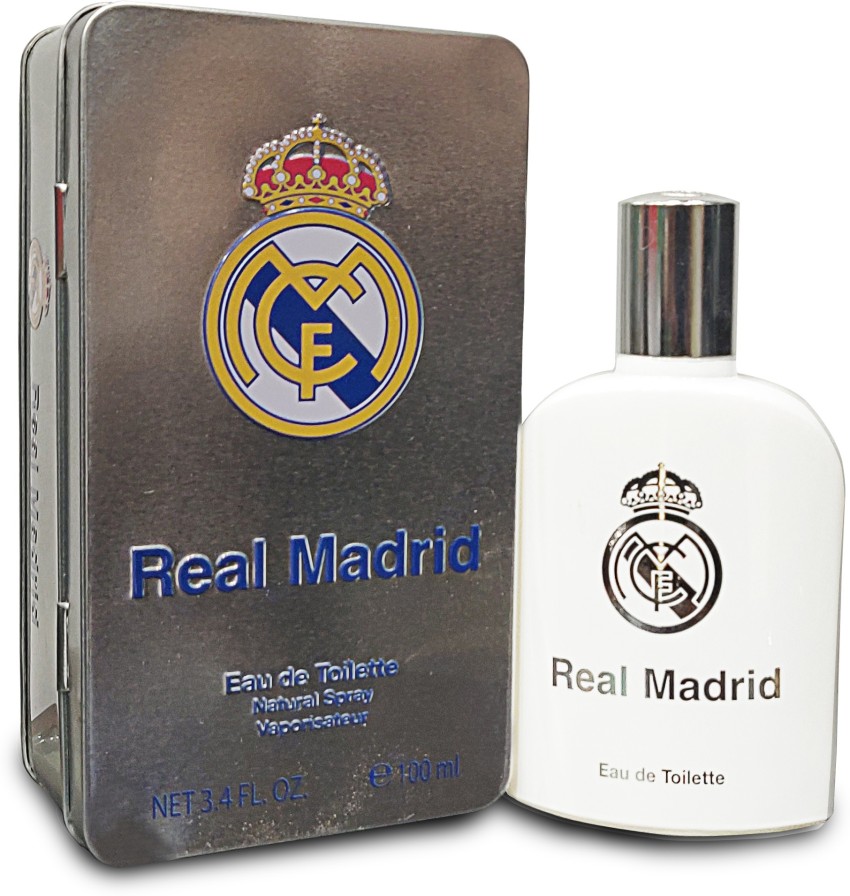 Real Madrid Eau de Toilette Natural Spray 3.4 Fl Natural & Original