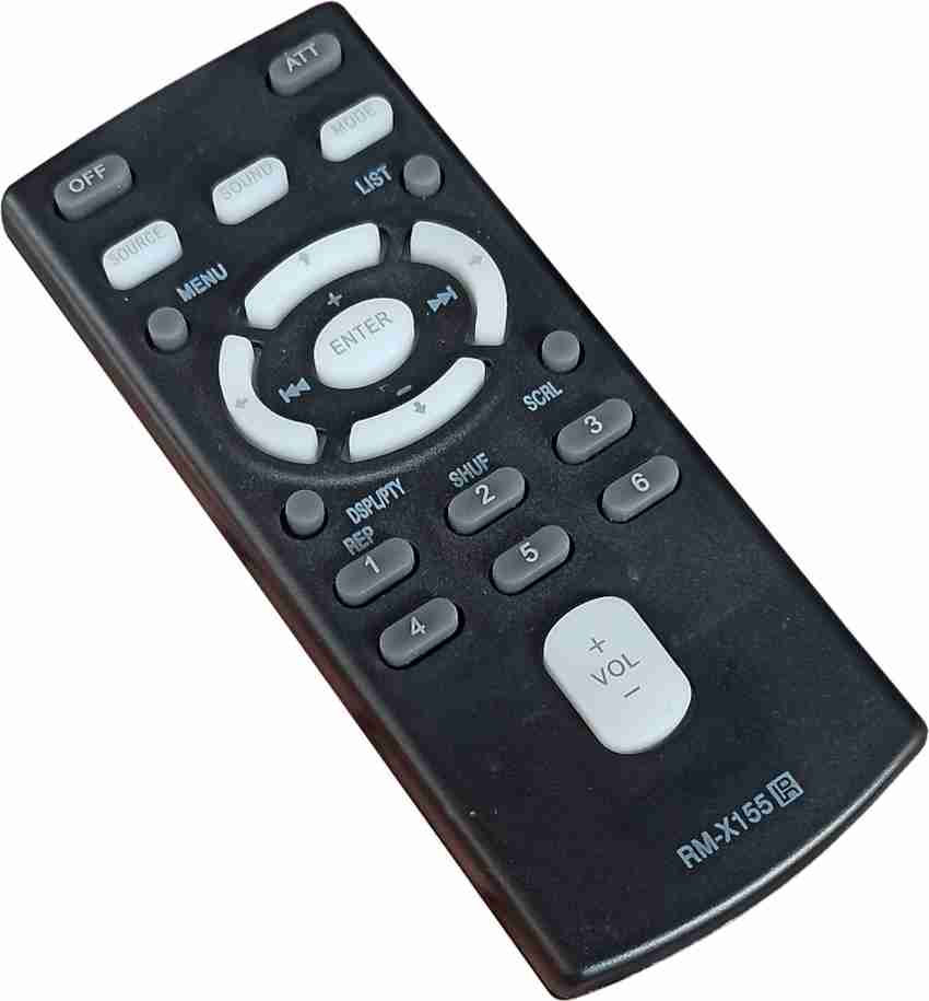 Sony car audio remote control hotsell