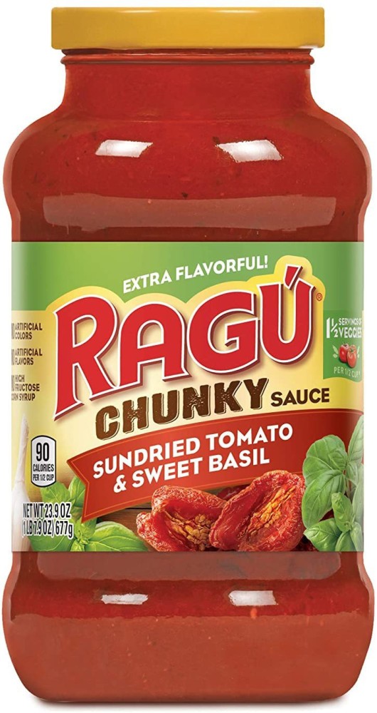 Ragu Sundried Tomato Sweet Basil Pasta Sauce Price in India