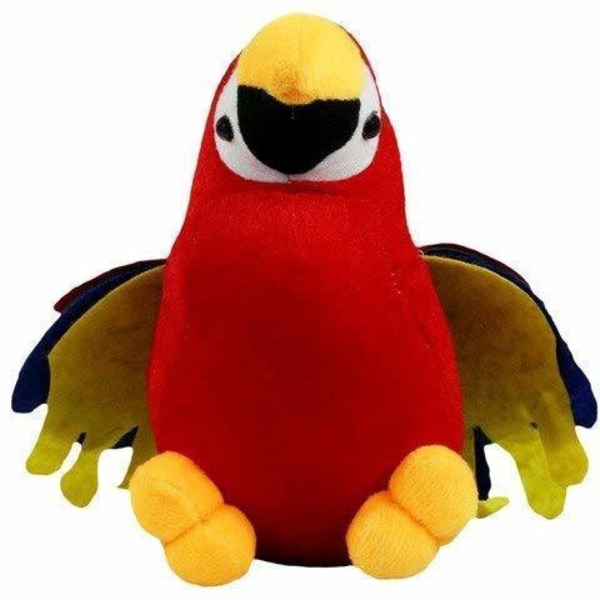 Parakeet art stuff toy by cityplush, Stuffed Parrot, 6.2 inches (16  centimeters) by Alina Biliakova