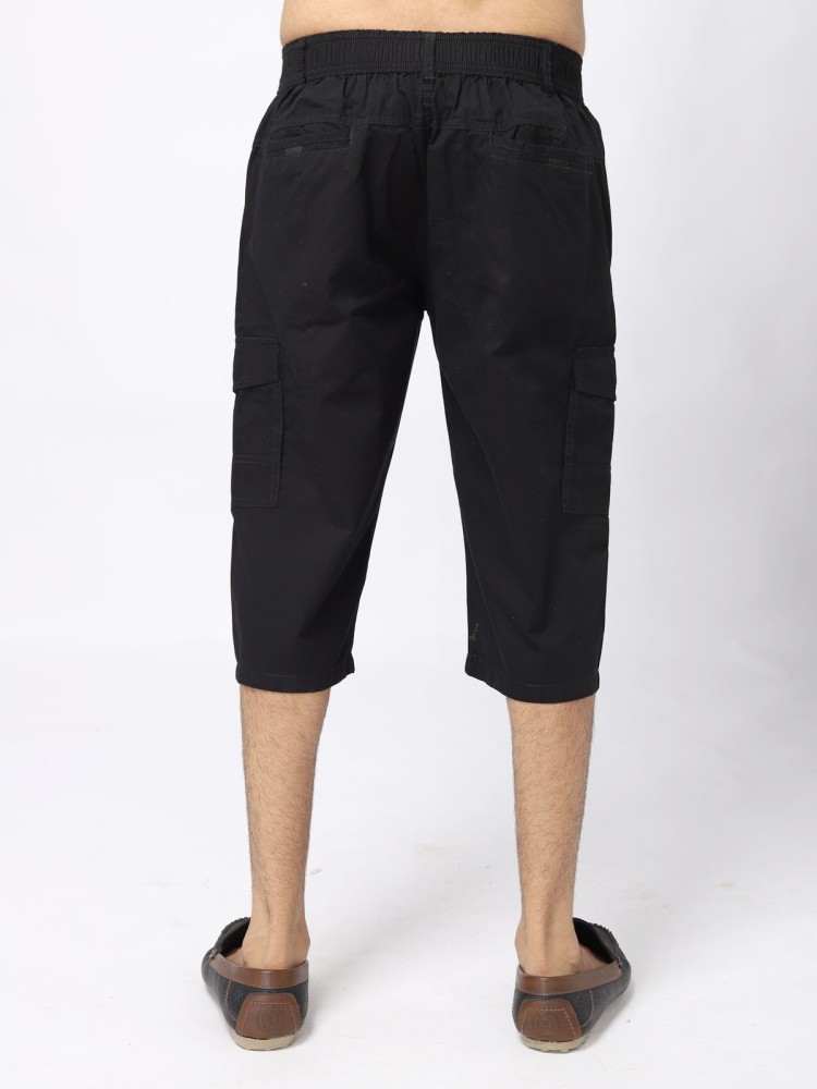 Three quarter pants for men Grey waist in inches