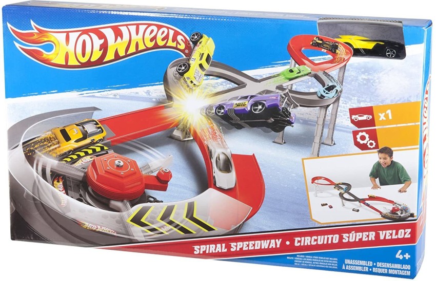 hot wheels spiral speedway