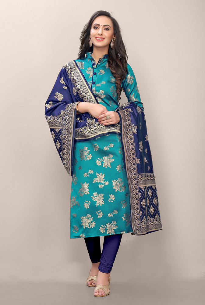 Brocade churidar designs sale
