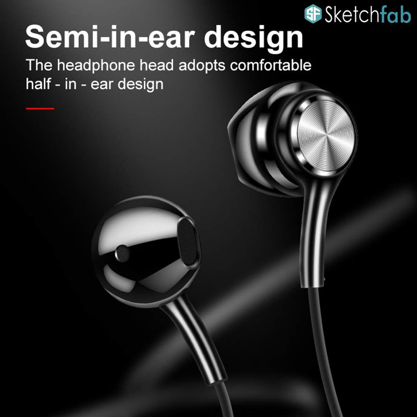 Sketchfab shop wireless headphones