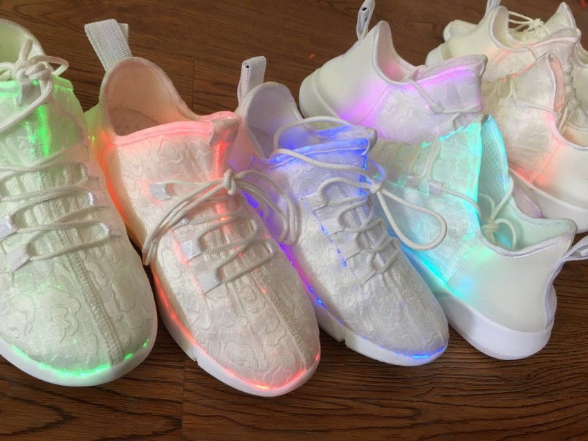 Led fiber optic on sale shoes