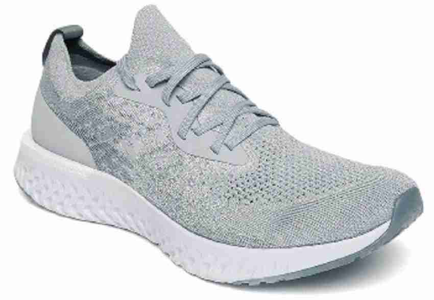 Nike epic react flyknit blue running shoes flipkart discount