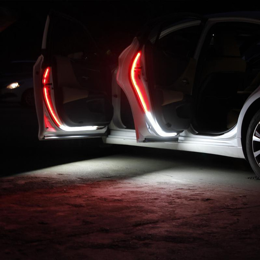 Car door warning clearance light