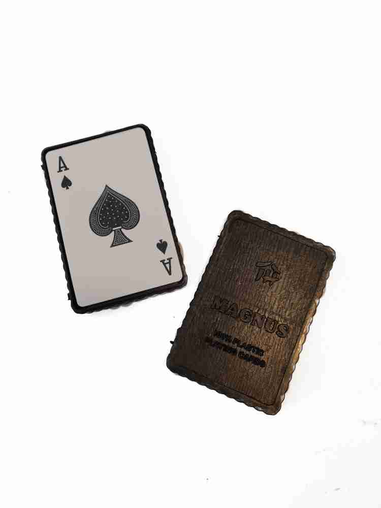 playing cards and pouch arsène