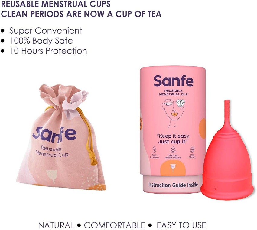 Sanfe menstrual online cup