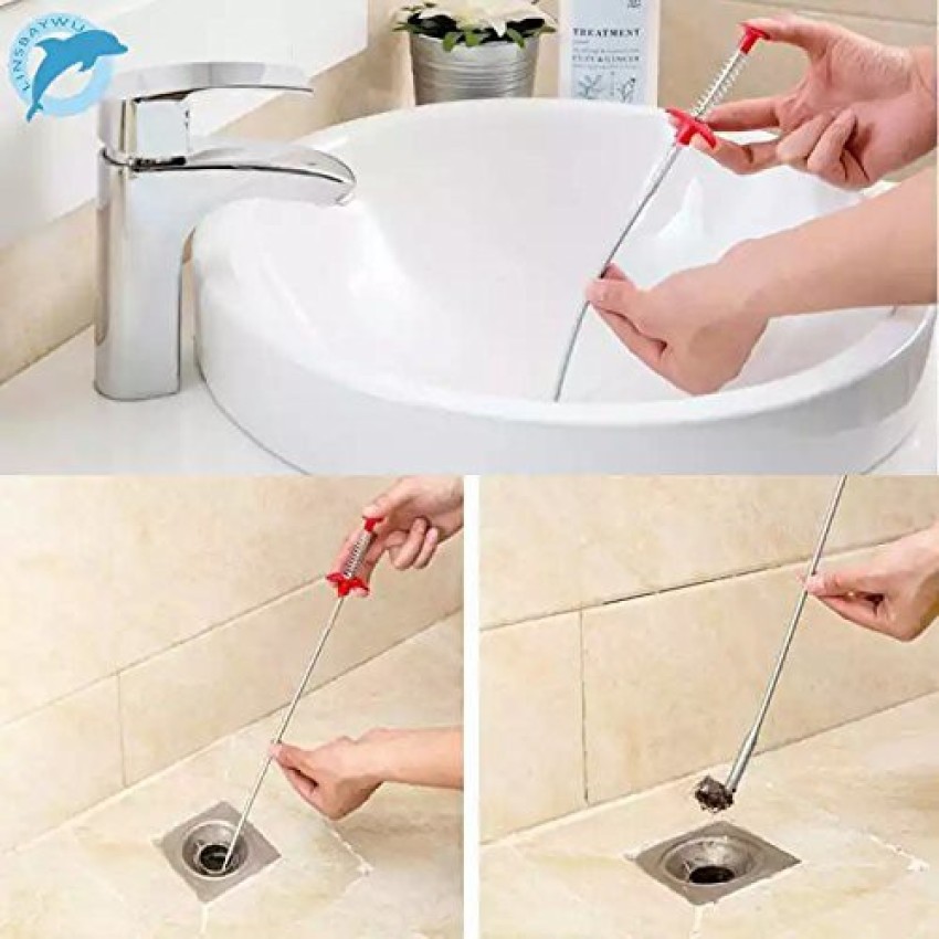 Sink Cleaning Hook, Sink Cleaner, Sink Clog Remover Hair Catcher (AA1)