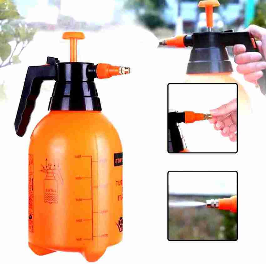 2L Hand-held Portable Water/Chemical Sprayer Pump Pressure Garden Spray  Bottle