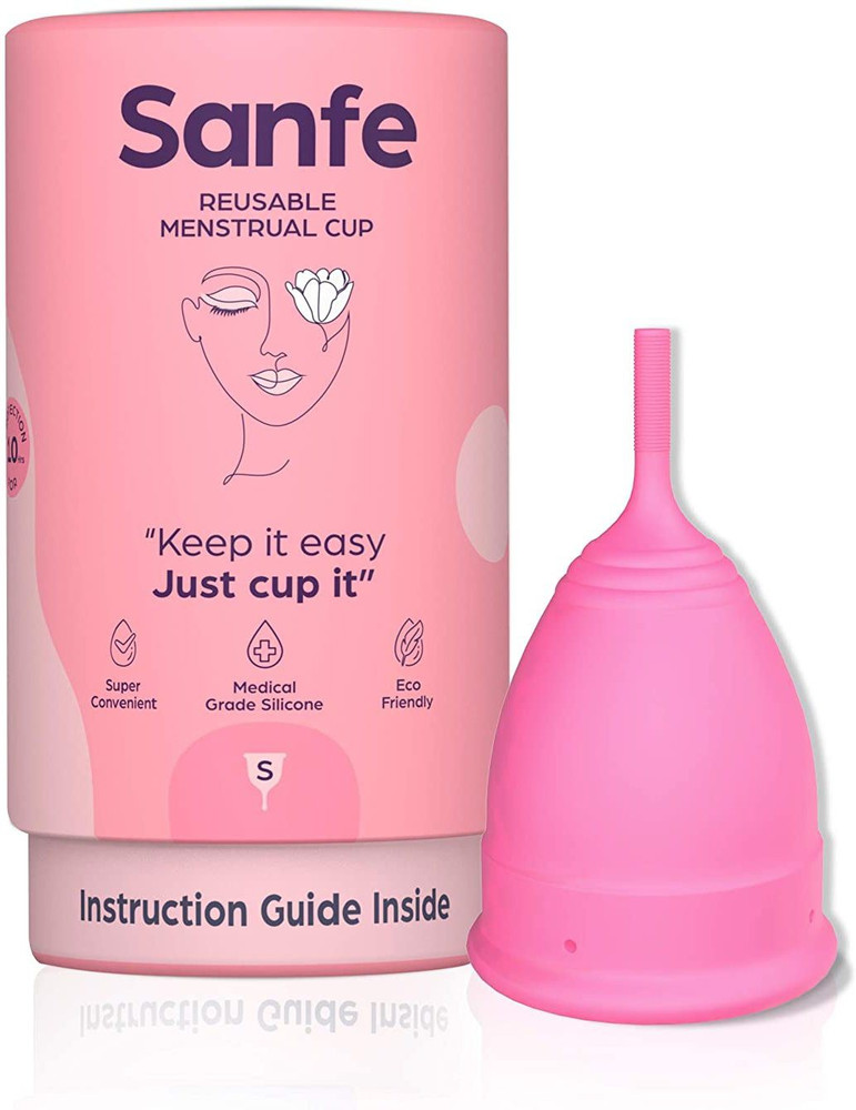 Sanfe Small Reusable Menstrual Cup Price in India Buy Sanfe