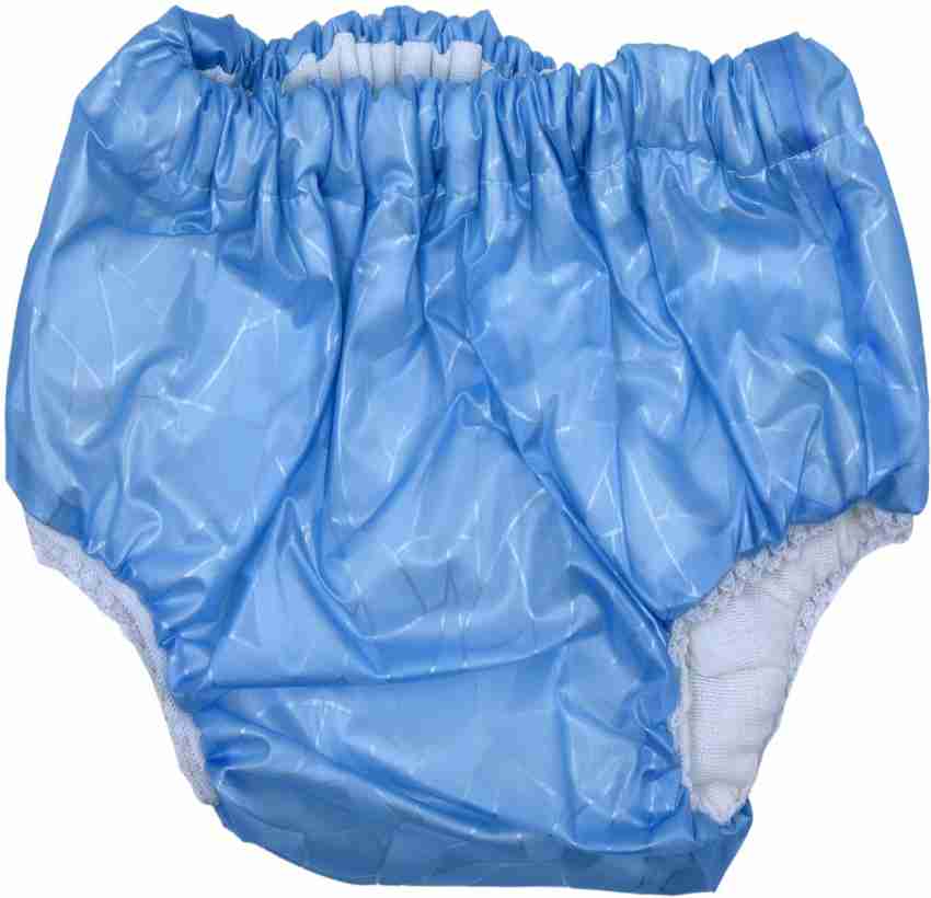 Buy Risheeraj Kids Plastic PVC Diaper Reusable Waterproof Panty Padded Baby  Nappy Panty Training Pants with Inner Absorbable Cloth & Outer Plastic (3-6  Months, Medium) Online at Best Prices in India - JioMart.