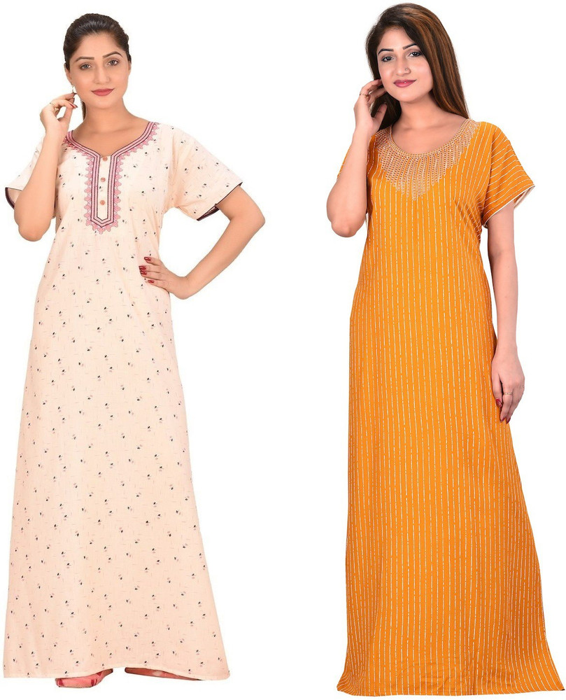 VJ Sports Women Nighty Buy VJ Sports Women Nighty Online at Best