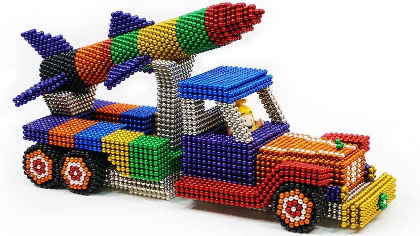 MegaForce Latest Powerful 216 pcs 6X6 cube of 6 colors 5mm Magnetic Balls Play with your Imagination Latest Powerful 216 pcs 6X6 cube of 6 colors 5mm Magnetic Balls Play with