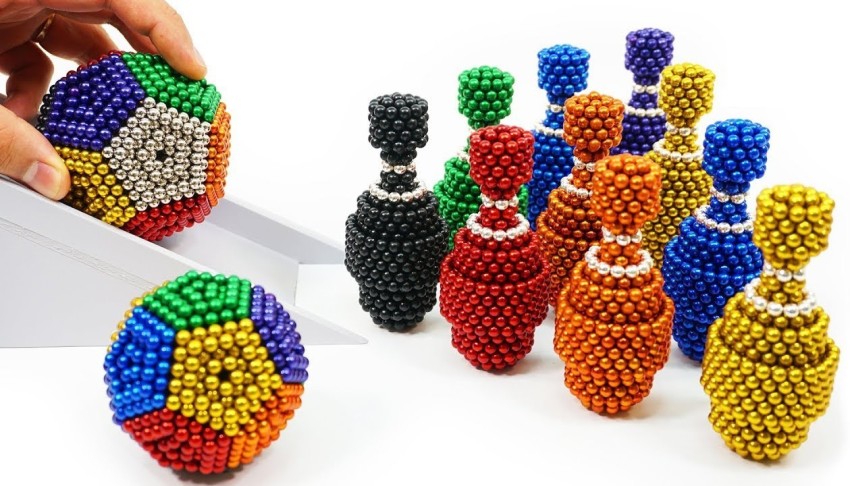 OBEST OBEST three-dimensional puzzle buckyballs 1000 set (5mm) (ten-color  type) 