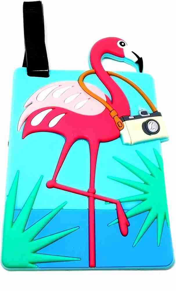 Flamingo luggage strap store