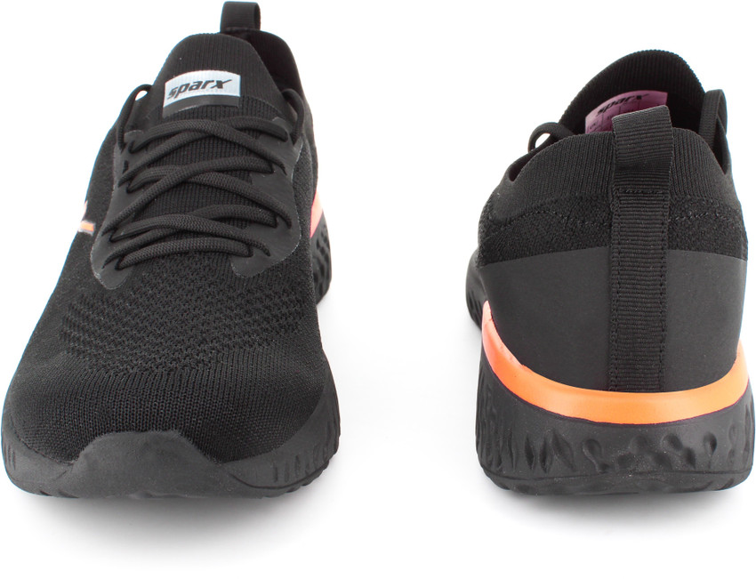 Nike epic react black orange outlet