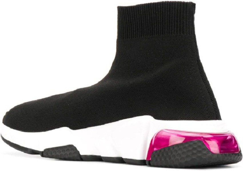 Balenciaga Speed 20 Sneakers Pink White Black  SlipOn Sneaker   fashionette
