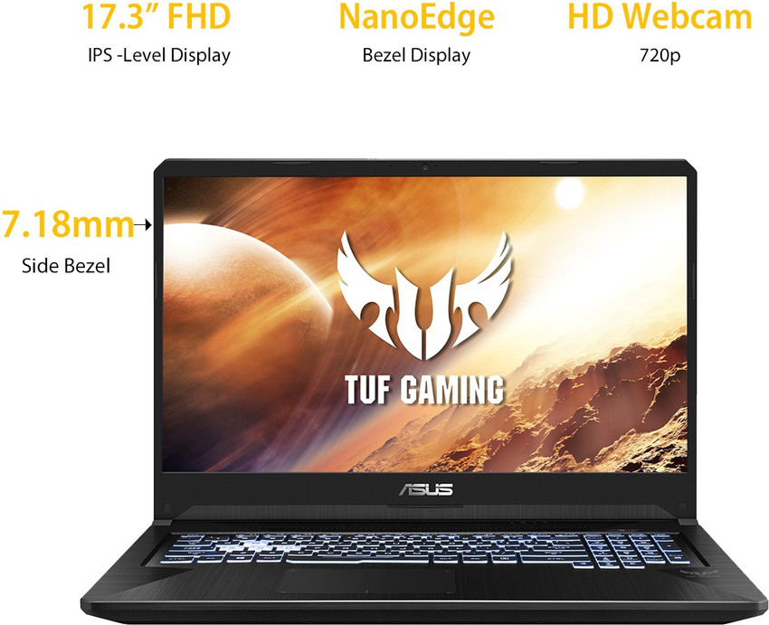 ASUS TUF AMD Ryzen 5 Quad Core 3550H - (8 GB/512 GB SSD ASUS TUF AMD Ryzen 5 Quad Core 3550H - (8 GB/512 GB SSD