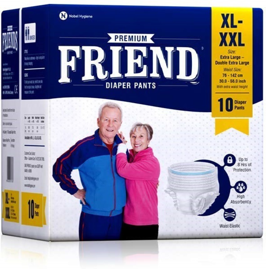 Buy Friends Adult Dry Pants - Premium (M) 10's Online at Best Price - Adult  Diapers