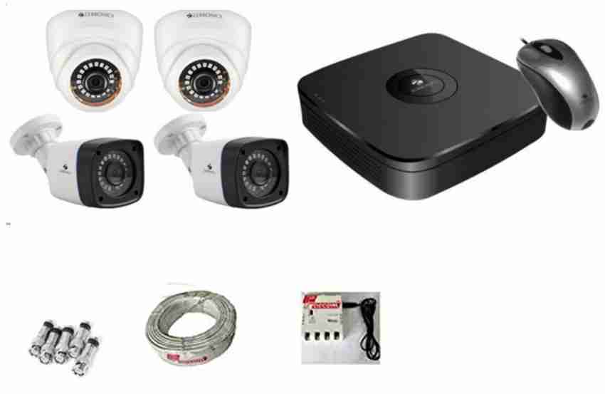 zebronics cctv camera installation