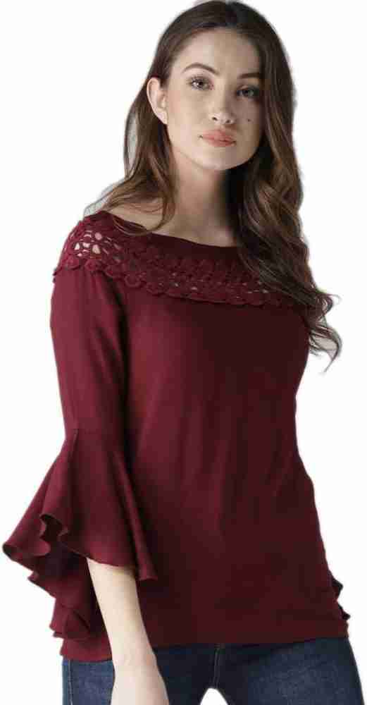 FASHION FLY Girls Casual Pure Modal Top Price in India - Buy