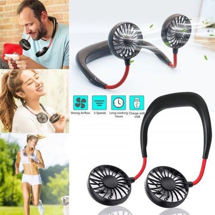 Mini USB Chargeable Hanging Neck Fan