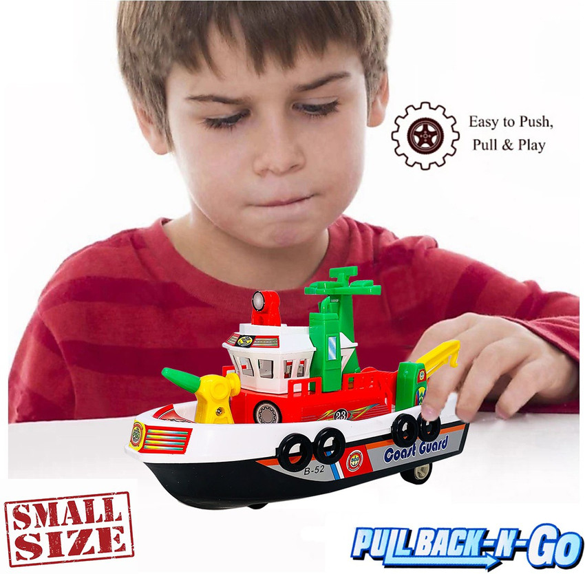 Miniature top toy ships