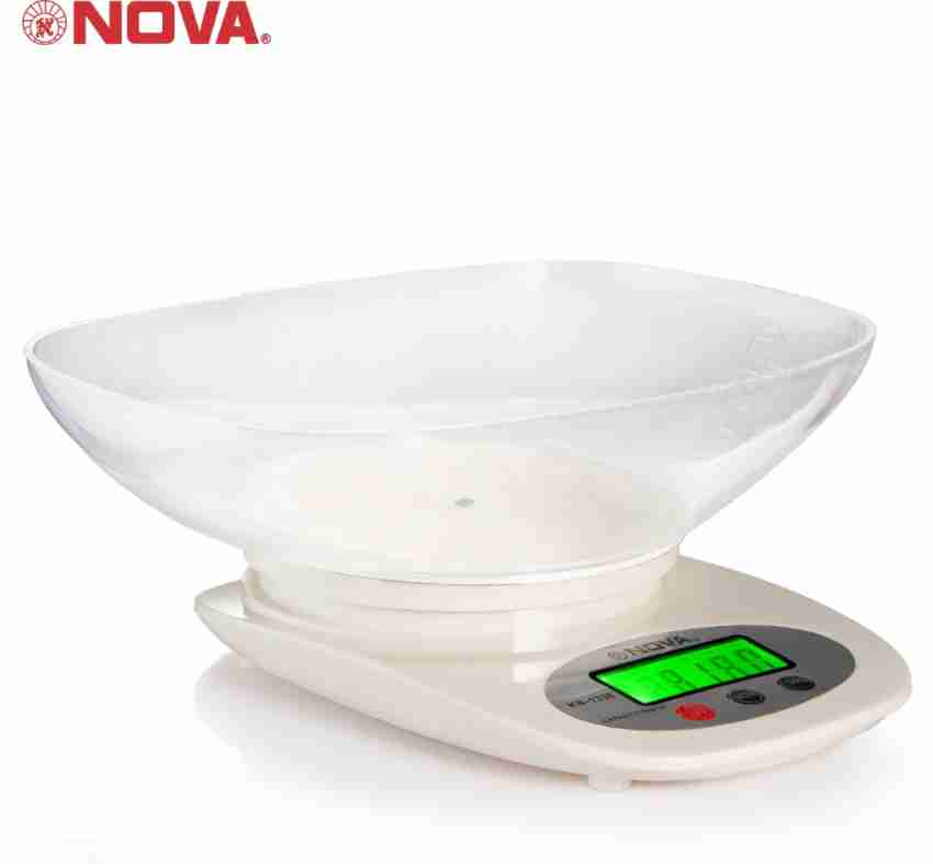 NOVA Electronic Kitchen scale Weighing Scale Price in India Buy NOVA Electronic Kitchen scale Weighing Scale online at Flipkart