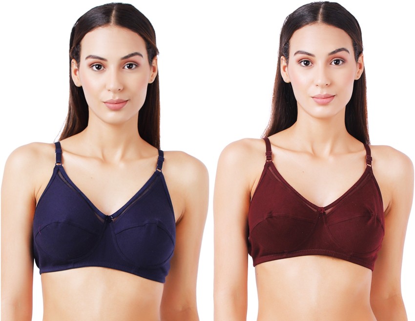 BQ Men mona Women Full Coverage Non Padded Bra - Buy BQ Men mona Women Full  Coverage Non Padded Bra Online at Best Prices in India