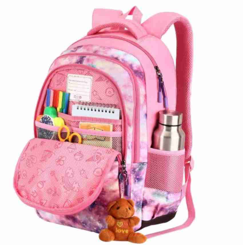 Lavie school bags sales pink