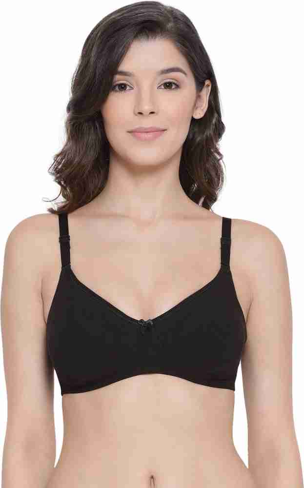 Buy Lux Lyra 514 Black Cotton Moulded Bras For Women Online