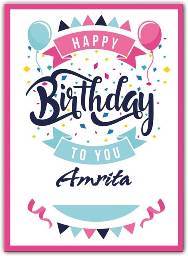 Happy Birthday amrita Cake Images