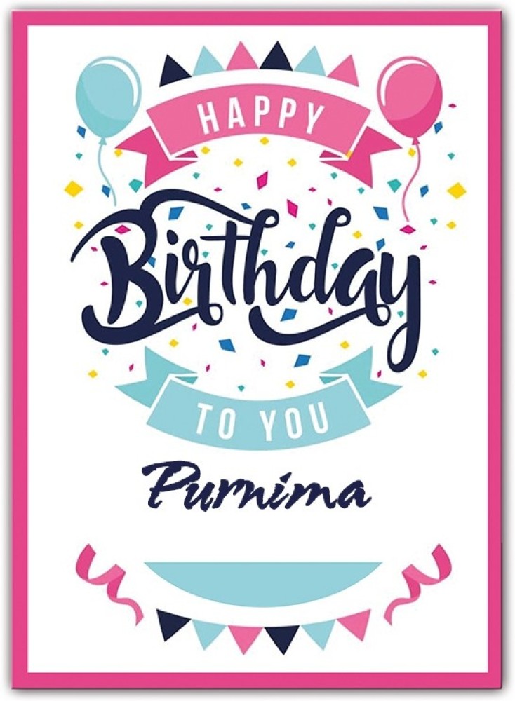 Purnima Birthday Postcards & Postales - Happy Birthday - YouTube