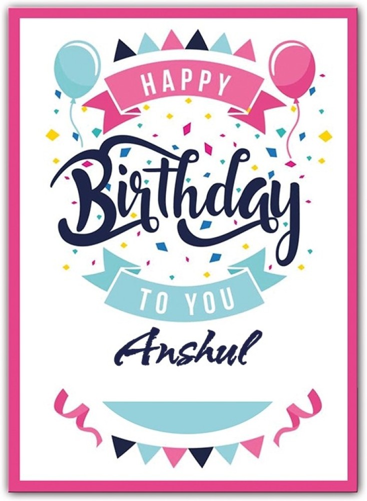 Anshul Happy Birthday Cakes Pics Gallery