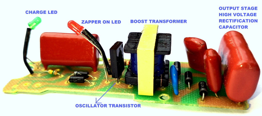 Mosquito bat online circuit board