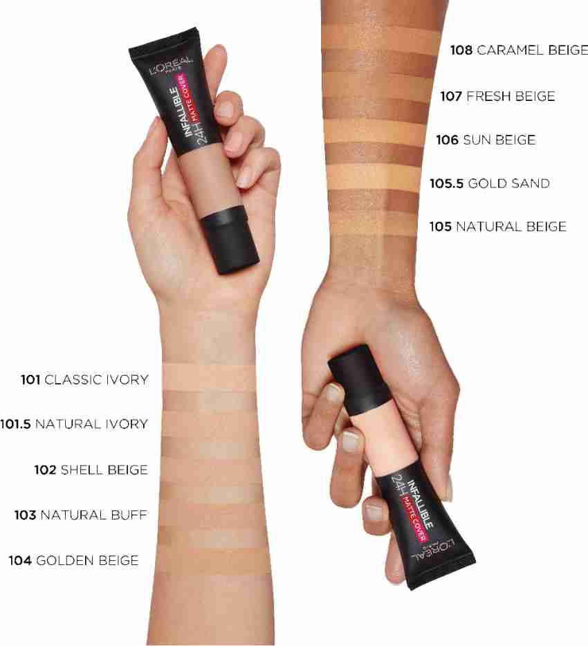 L'Oréal Paris Infallible Pro-Matte Foundation - Price in India