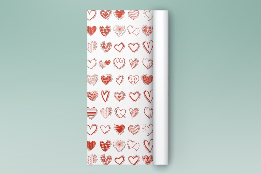 Beautiful And Sustainable Valentines Wrapping Paper