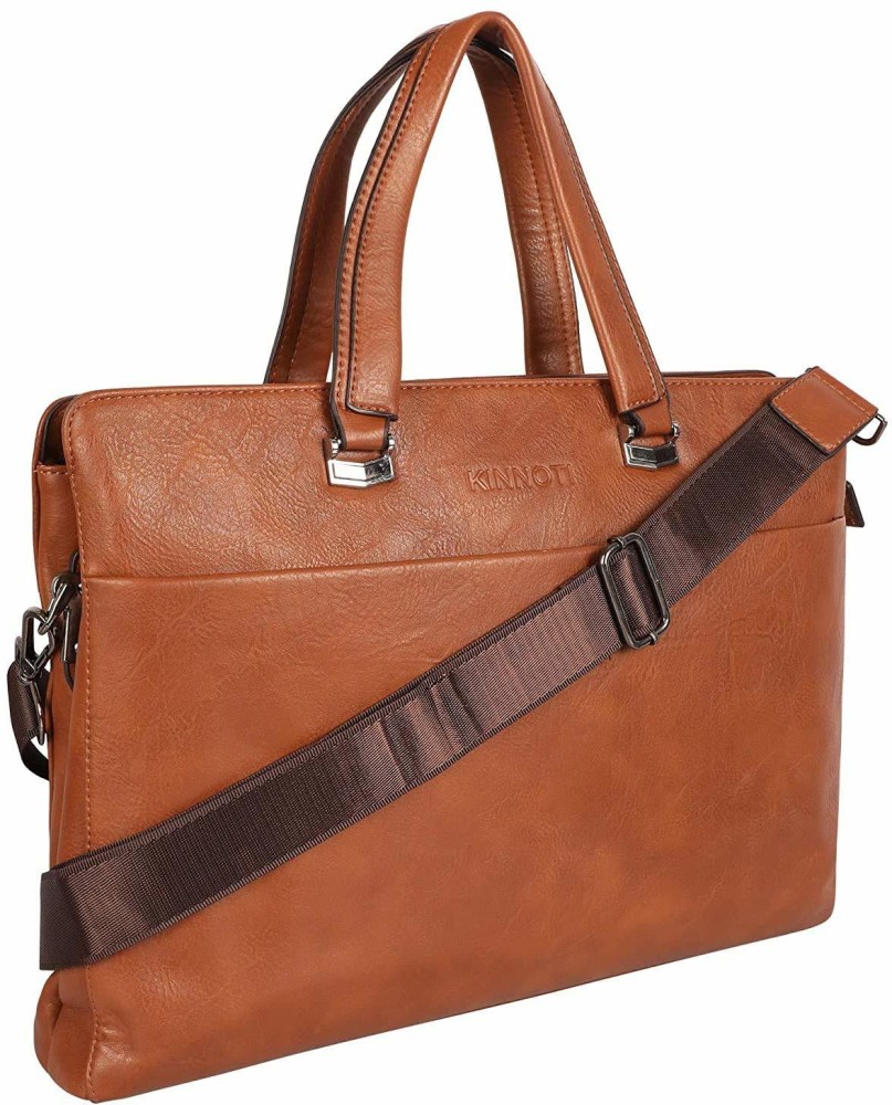 Buy Kinnoti Men Women Tan Hand held Bag Tan Online Best Price